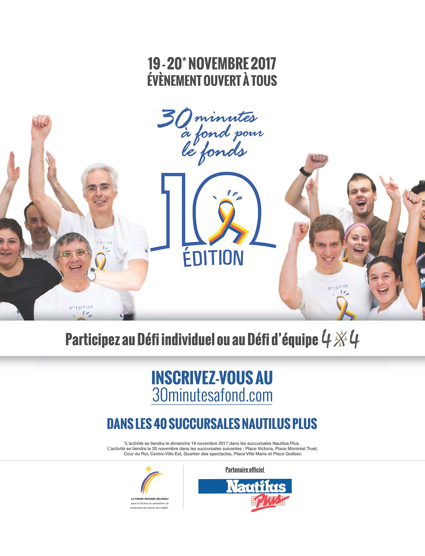 30 minutes à fonds pour le Fonds